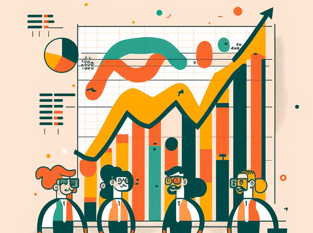 Engineering Team Success: A Relatable Story of Process Change.  Image includes an upward trend in improvement.